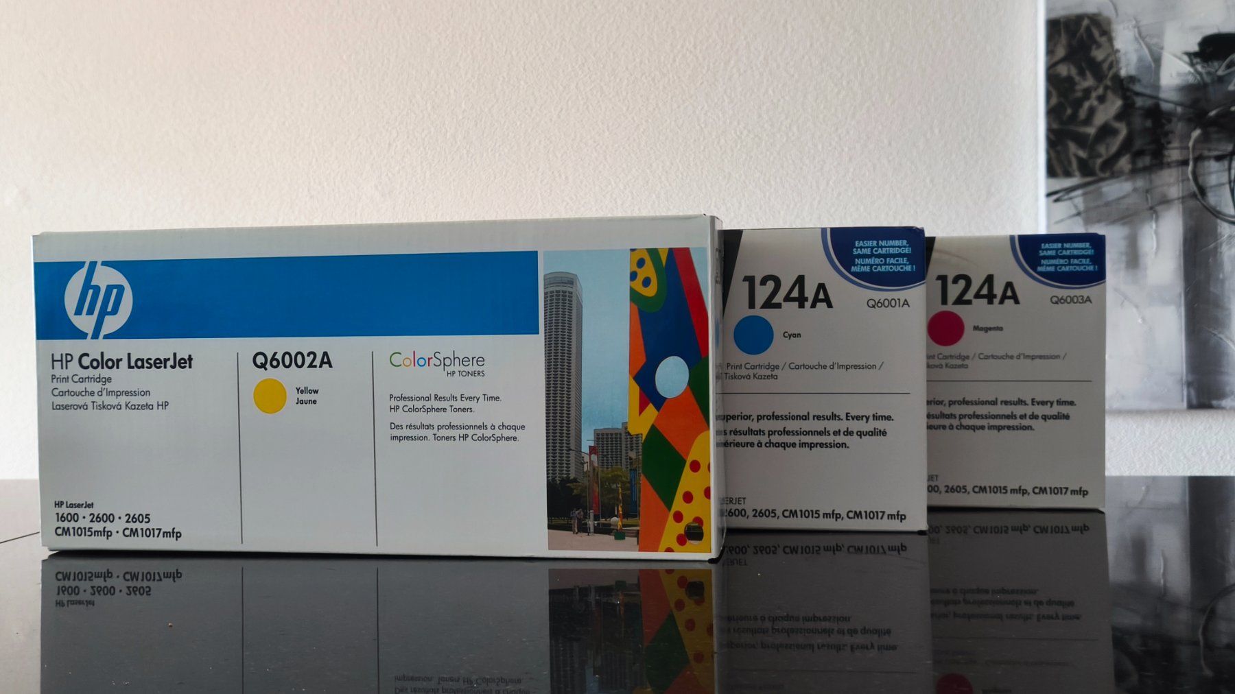Hewlett Packard Cartouches & Toner: HP 124A Original Toner Set, versiegelt – Neuf avec emballage d'origine à St. Gallen par Samsation94