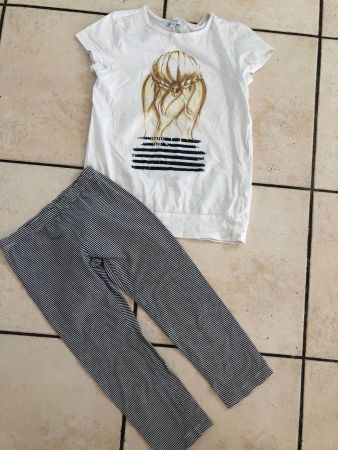 Süsses OVS Set/Leggins+T-Shirt 128