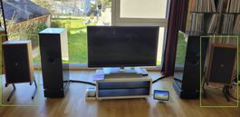 Revox AX 4 - 3b - Lautsprecher inkl. Ständer