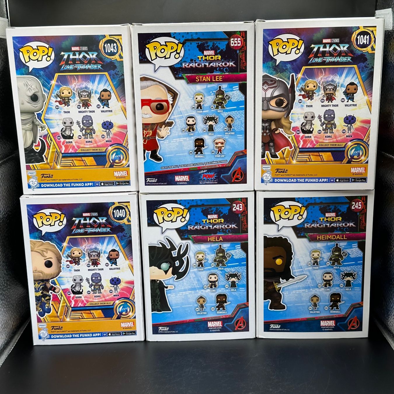 Funko Statuette: Funko Pop Marvel Thor 6Stk Sammlung – Usato da Düdingen venduto da Nerdworld 1