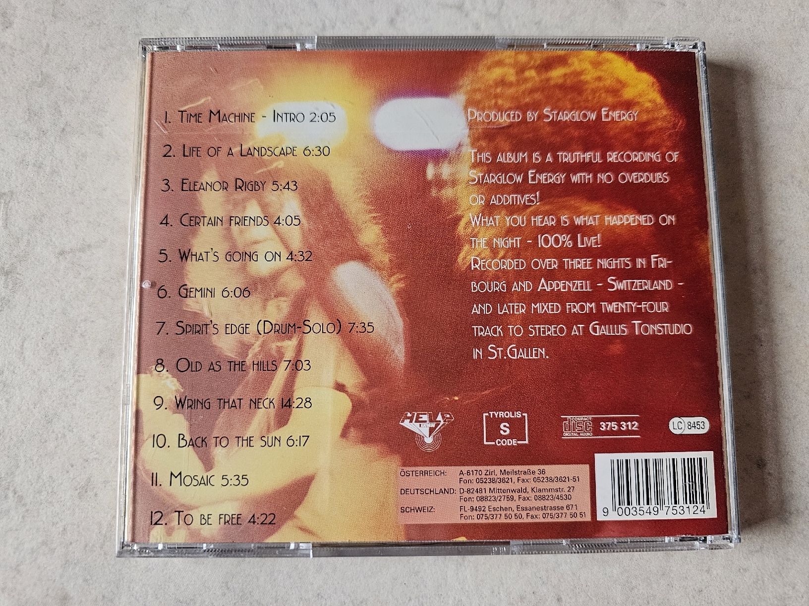 CD: Starglow Energy  -  100% LIVE – Usato da Schneisingen venduto da backstore24 1