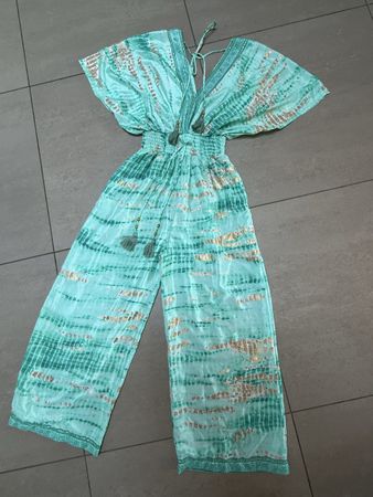 Boho Jumpsuit aus Seide/ Viscose