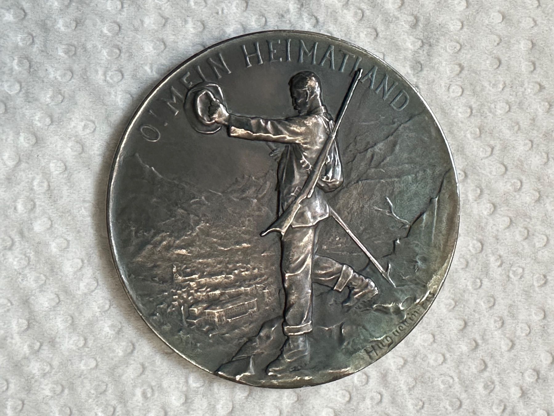 Medaglie: Schützenmedaille 1899 Engelberg – Usato da Kandergrund venduto da honey-art_and_more