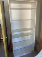 Weisses Bücherregal / Regal mit verstellbaren Böden – 90 x 1