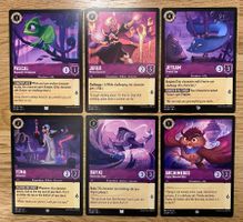 Disney Lorcana EN - Pascal, Jafar, Rafiki, Yzma, Jetsam
