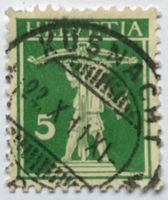 Tellknabe mit  Vollstempel