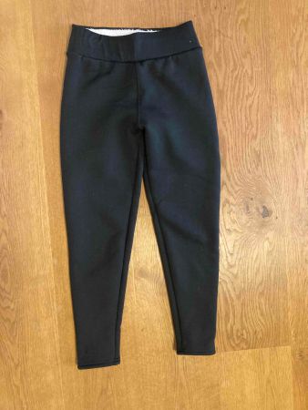warme Leggins, schwarz, Größe M