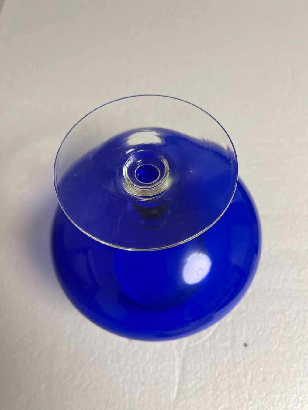 Bicchieri: Cobalt ältere blaue Design-Schale – Usato da Mumpf venduto da dadaboygugulini 1