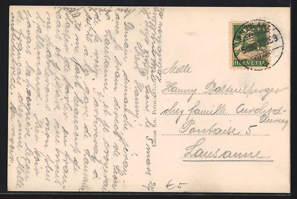 Cartoline postali: AK Sion, Gd. Rue – Usato da Berlin venduto da bartko-reher 1