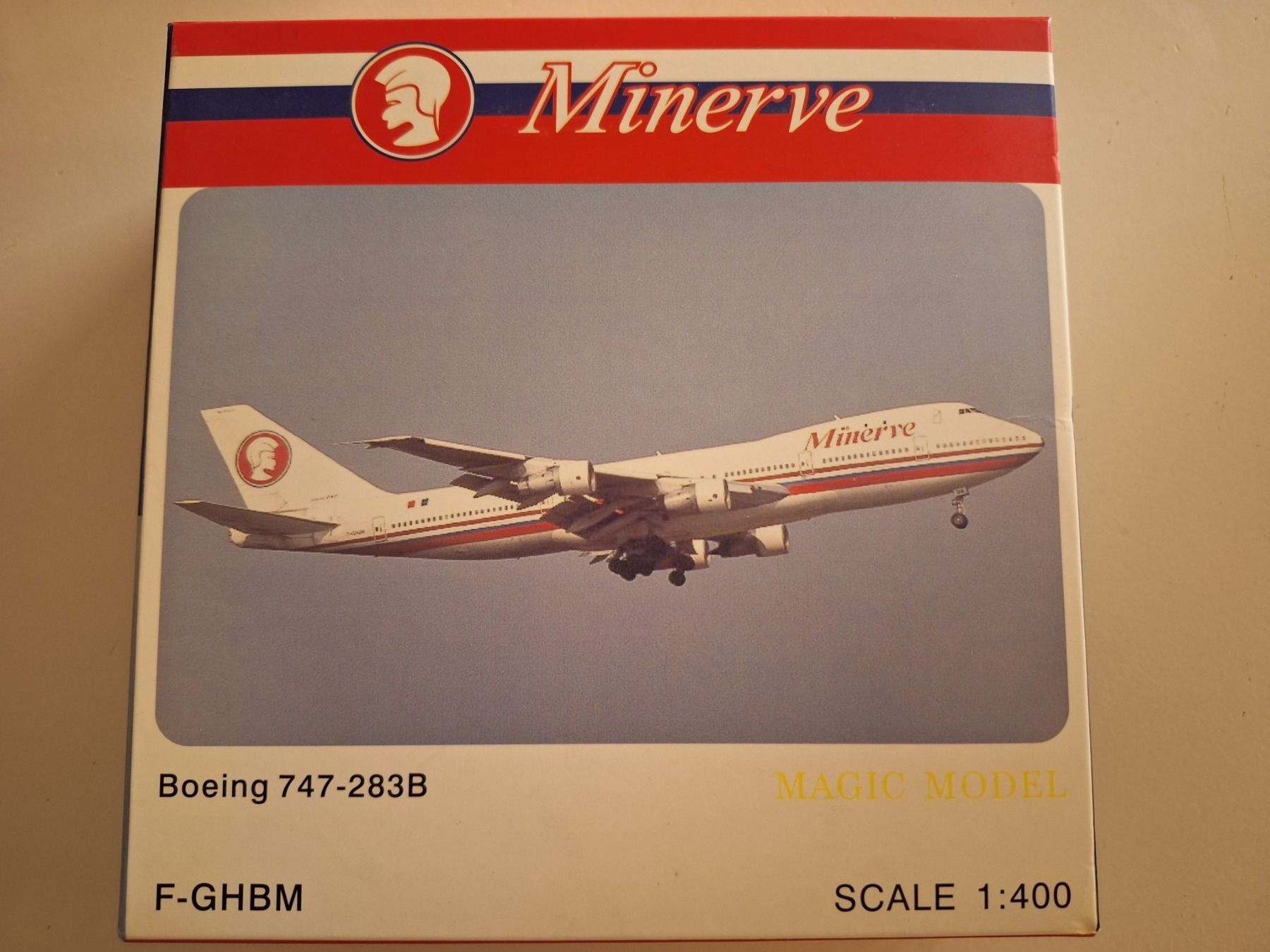 Boeing Kit di modellismo & Modellini statici: Minerve Magic Boeing 747-283B 1:400 – Usato da Sargans venduto da nicsam1815