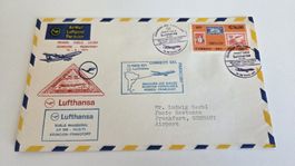 1971 Erstflug Lufthansa Asuncion - Francfort