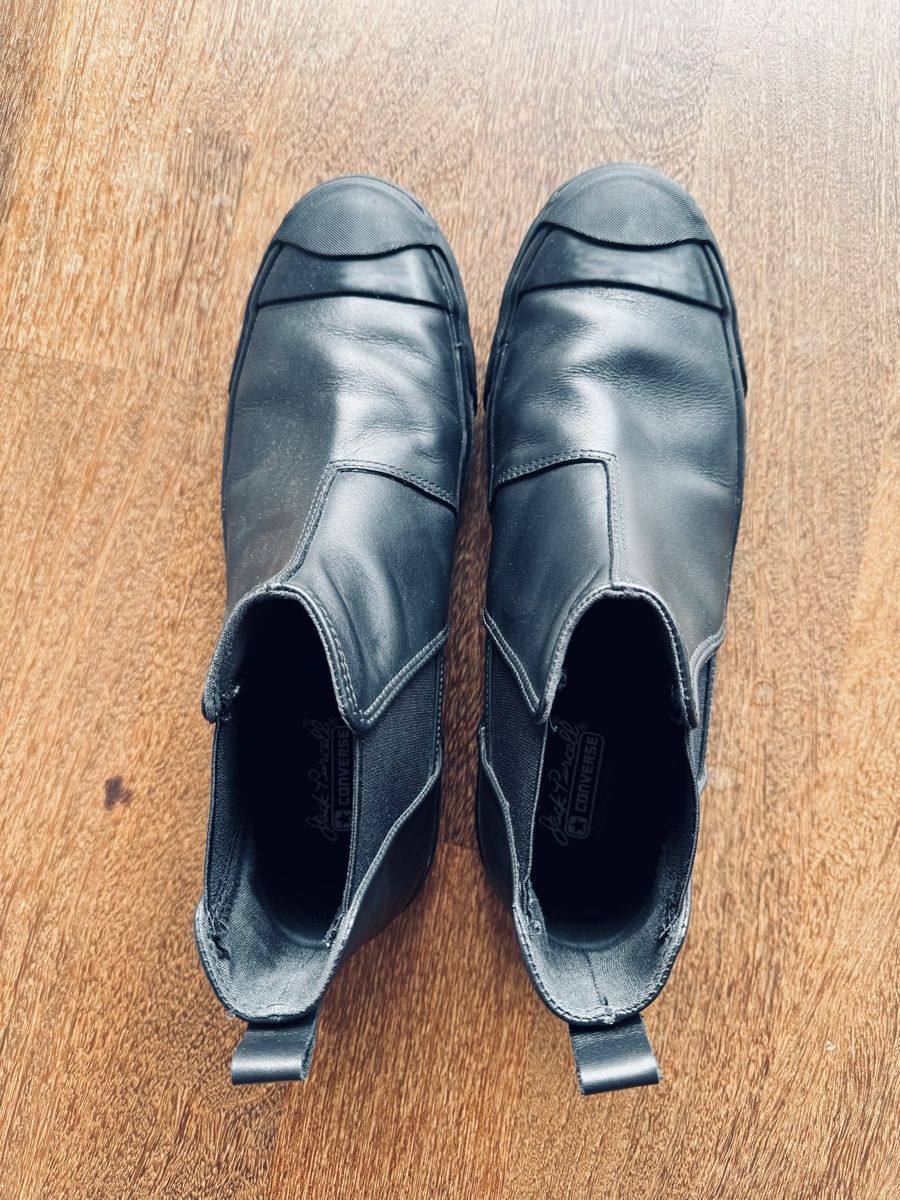 Converse Scarpe da uomo: JACK PURCELL CONVERSE Schuh Sneaker Chelsea Boot Schwarz – Usato da Ennetbaden venduto da DanielCPH 2
