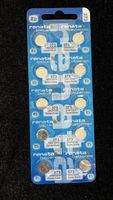 Renata 373 Knopfzellen, 10 Stk, neu, Silberoxid