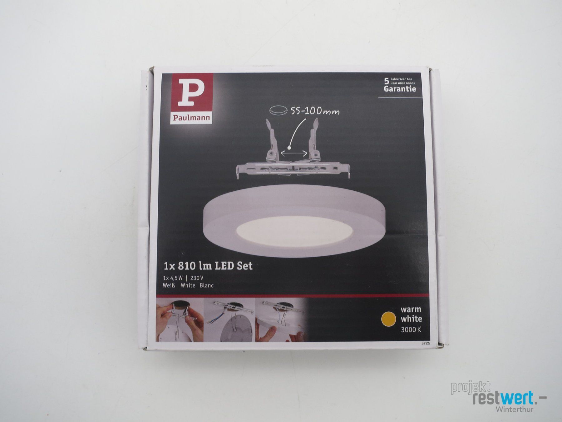 Paulmann Lampadari & plafoniere: PAULMANN Einbaupanel – Usato da Winterthur venduto da Restwert_Winterthur 1