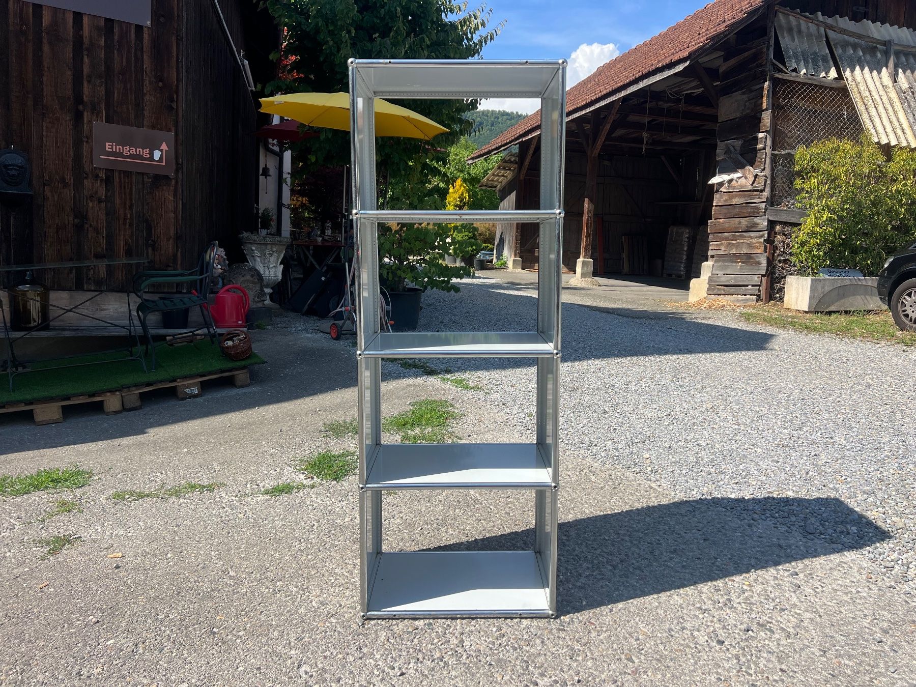 USM Scaffali: USM Haller Highboard - 4 Etagen Weiss – Usato da Otelfingen venduto da Yossi-68 9