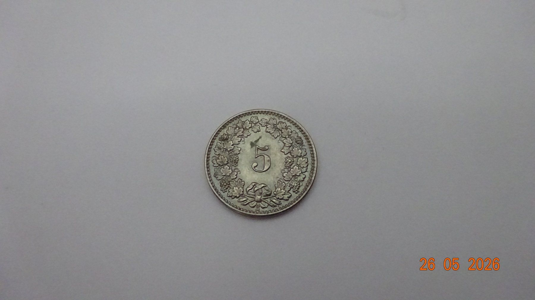 Tutti le monete: 5 Rappen 1904 Unz. – Usato da bassecourt venduto da Oursvert 3