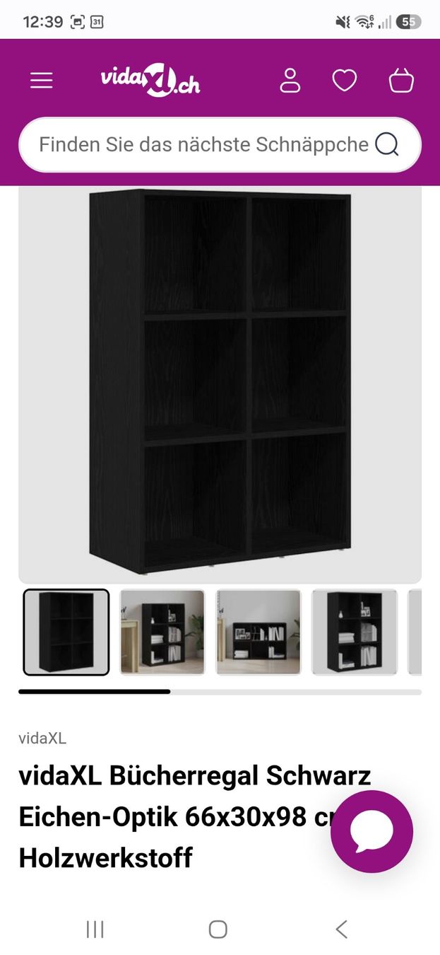 Vidaxl Scaffali: Bücherregal Vida Xl – Nuovo e nell'imballaggio originale da Dättwil AG venduto da mei_nds6