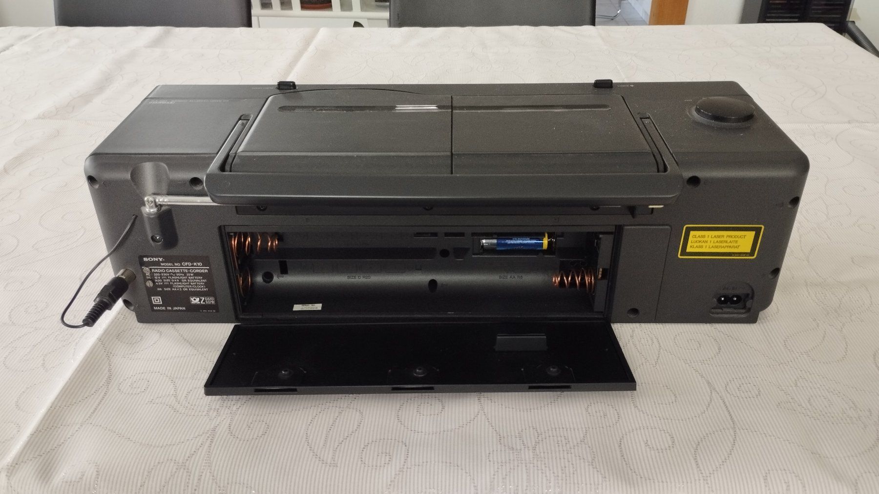 Radio: Sony CD Radio Cassette-Recorder CFD-K10 – Difettoso da Eiken venduto da Koh 3