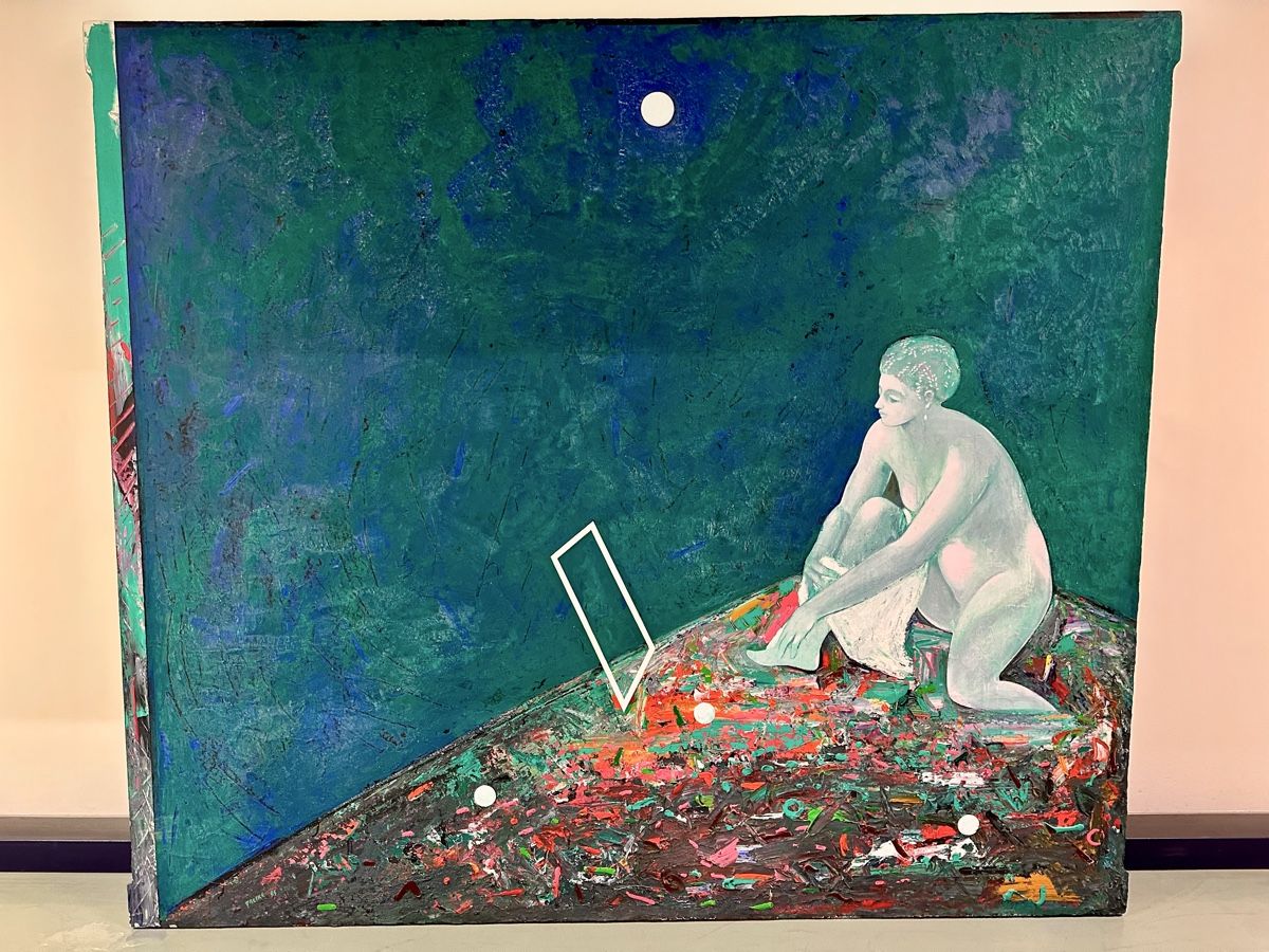 Gemälde: Grand tableau, art moderne J-C PRETRE. – Gebraucht aus Genève von Tom6 1