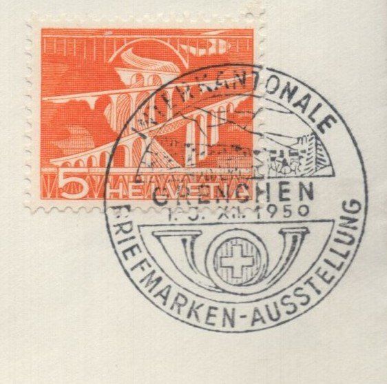 Tous les timbres: Grenchen mit Sonderstempel 1950 – D'occasion à Aarau par kufi44 1