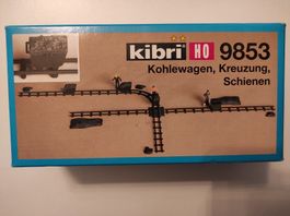 Kohlewagen, Kreuzung, Schienen, Länge ca. 50cm von Kibri H0