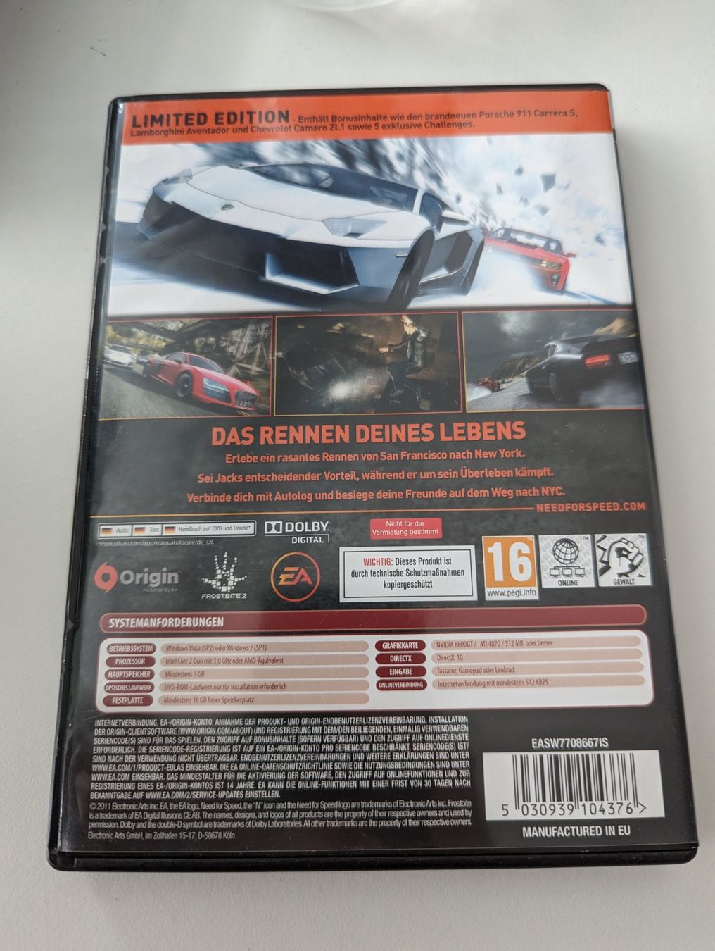 Spiele: Need For Speed The Run Limited Edition   - PC Game Racing – Gebraucht aus Hünenberg See von SpecialEditionGaming 2