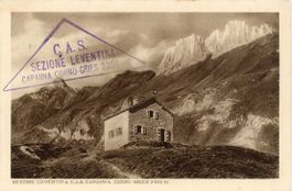 Corno Gries  TI  -    Capanna C.A.S.   2'350 M.      um 1930