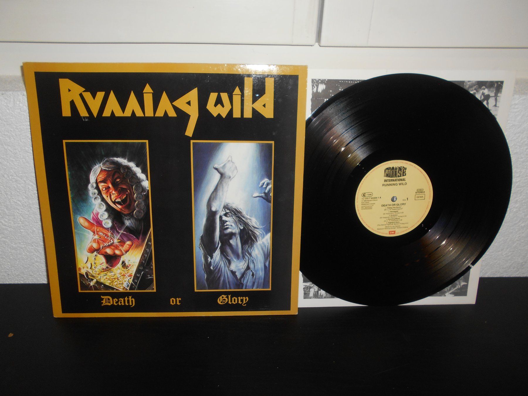 Schallplatten: Running Wild – Death Or Glory / 1989 – Gebraucht aus Aarberg von witchhunter01