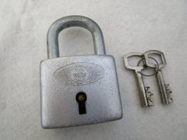 ABUS Vorhängeschloss mit zwei Schlüssel