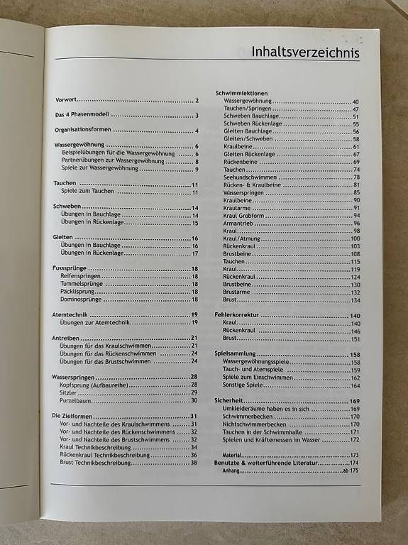 Bücher: Schwimmunterricht – Gebraucht aus Schönenbuch von Herbie6446 1