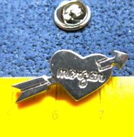 MORGAN 🤍 BRITISH AUTO LOGO PIN SILBRIG GEPRÄGT