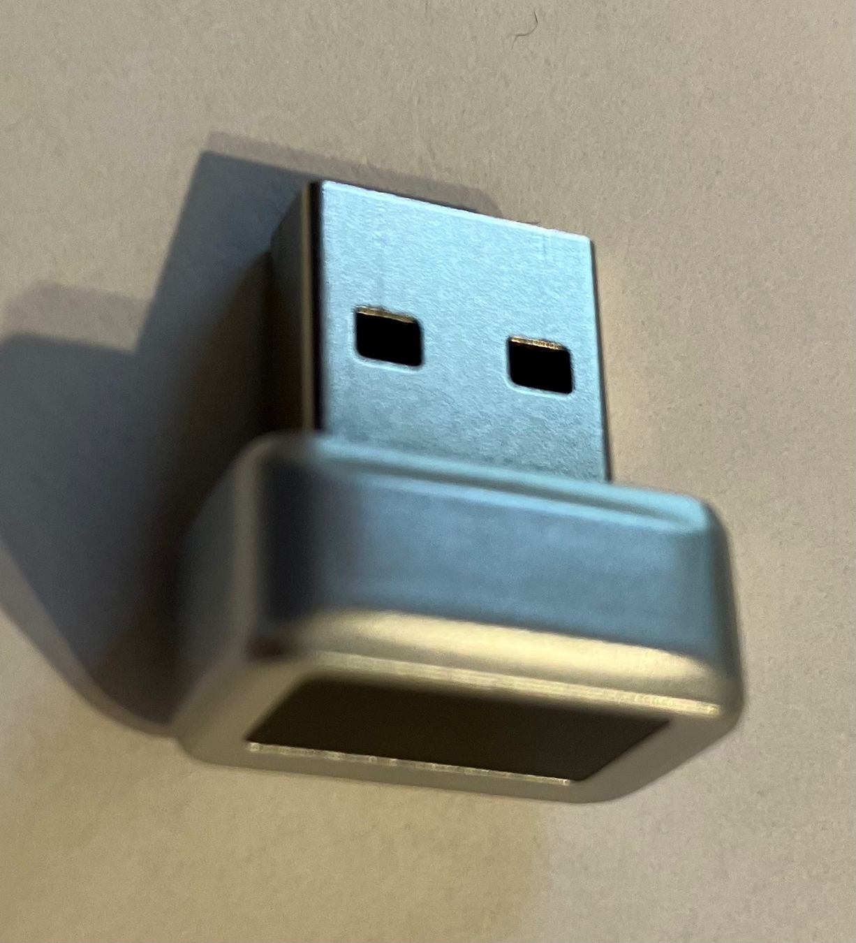 Unità & Adattatore: Fingerabruckscanner USB kompatibel zu Windows Hello – Nuovo (secondo la descrizione) da lyssach venduto da Fisch40 3