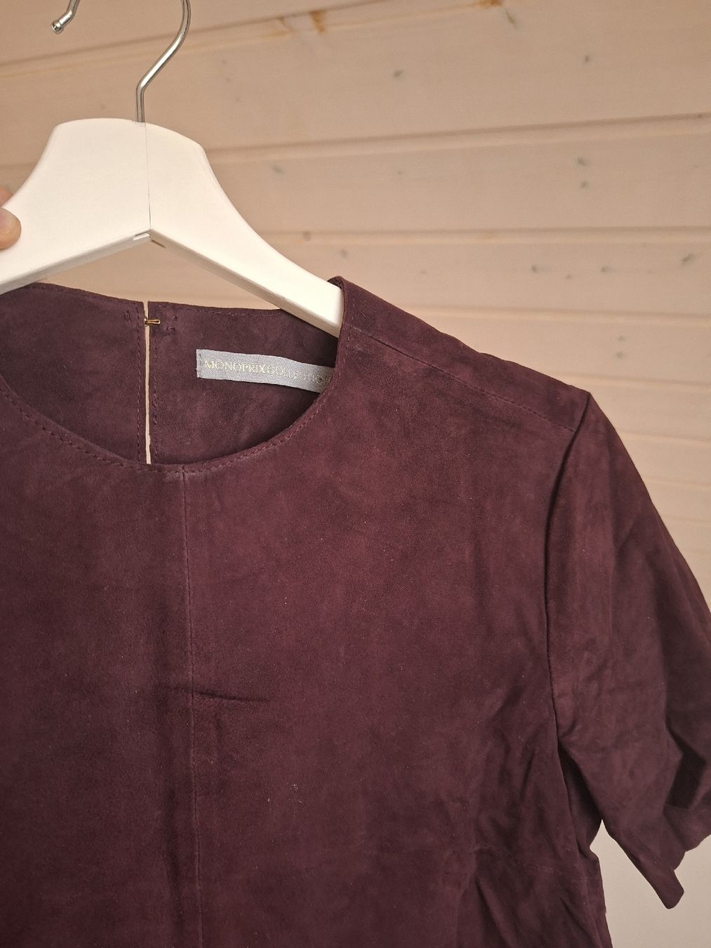 Top: Crop top en cuir - Taille S – Usato da Lausanne venduto da Super-cerise 2