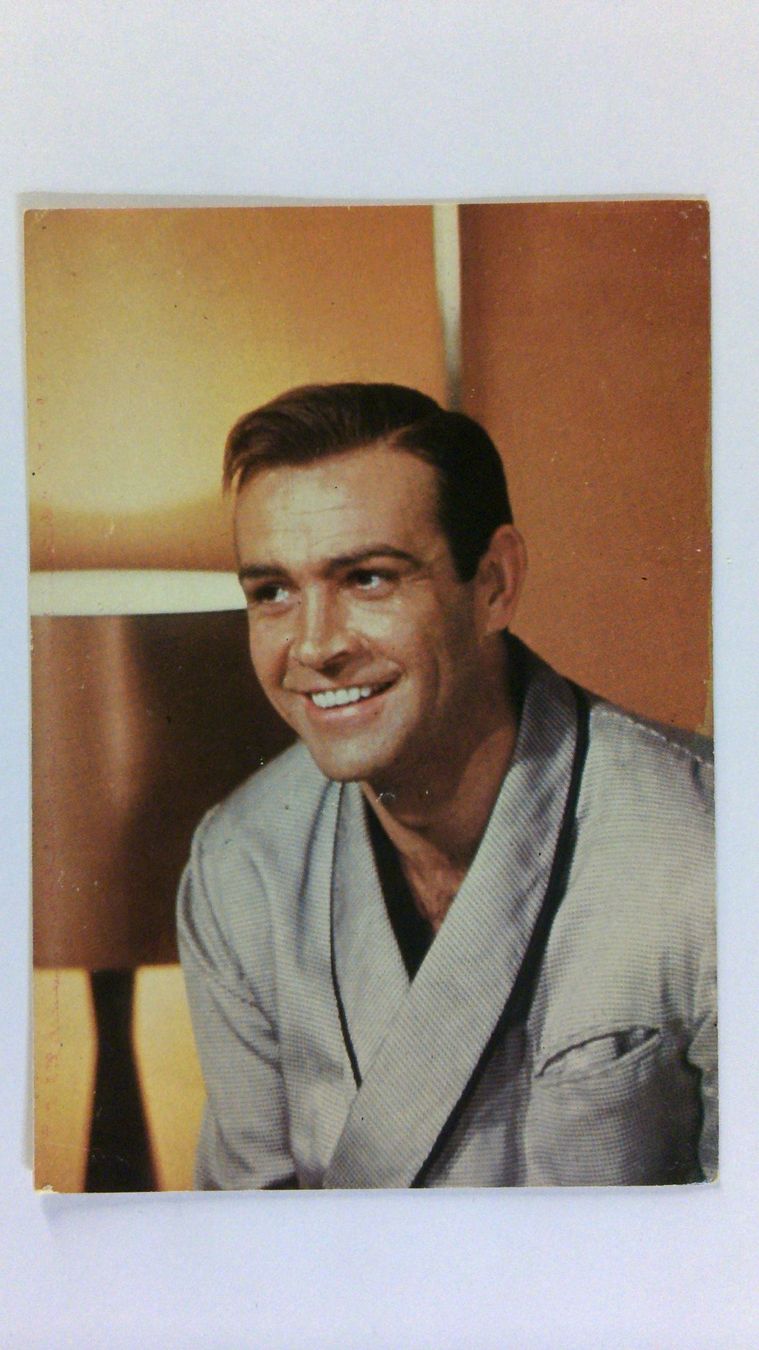 Cartoline postali: James Bond 007 4 Vintage Postkarten mit Sean Connery – Usato da Salmsach venduto da aacs65 4