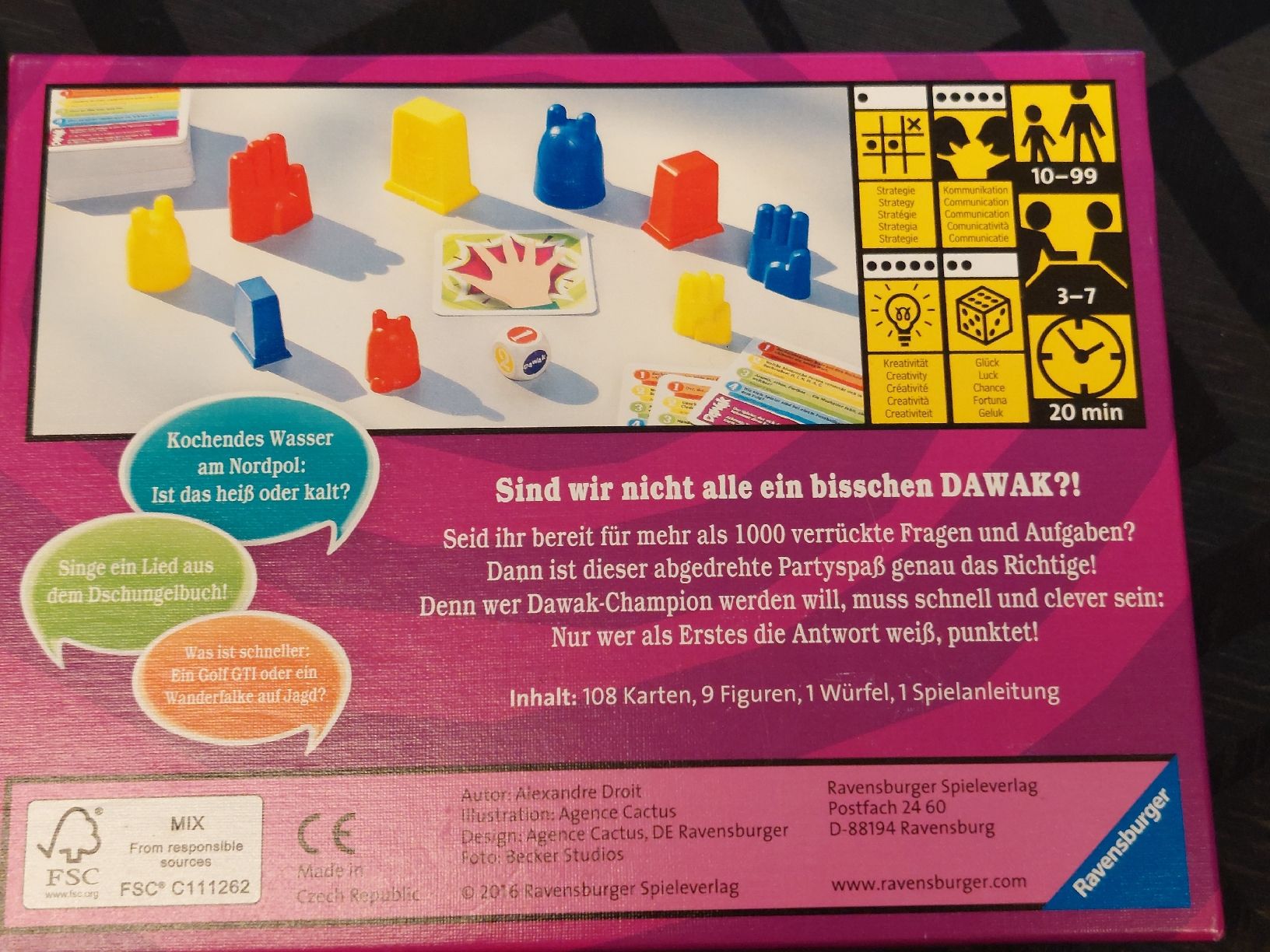 Ravensburger Spiele: Dawak von Ravensburger  – Gebraucht aus Zetzwil von sti_x9xf 1