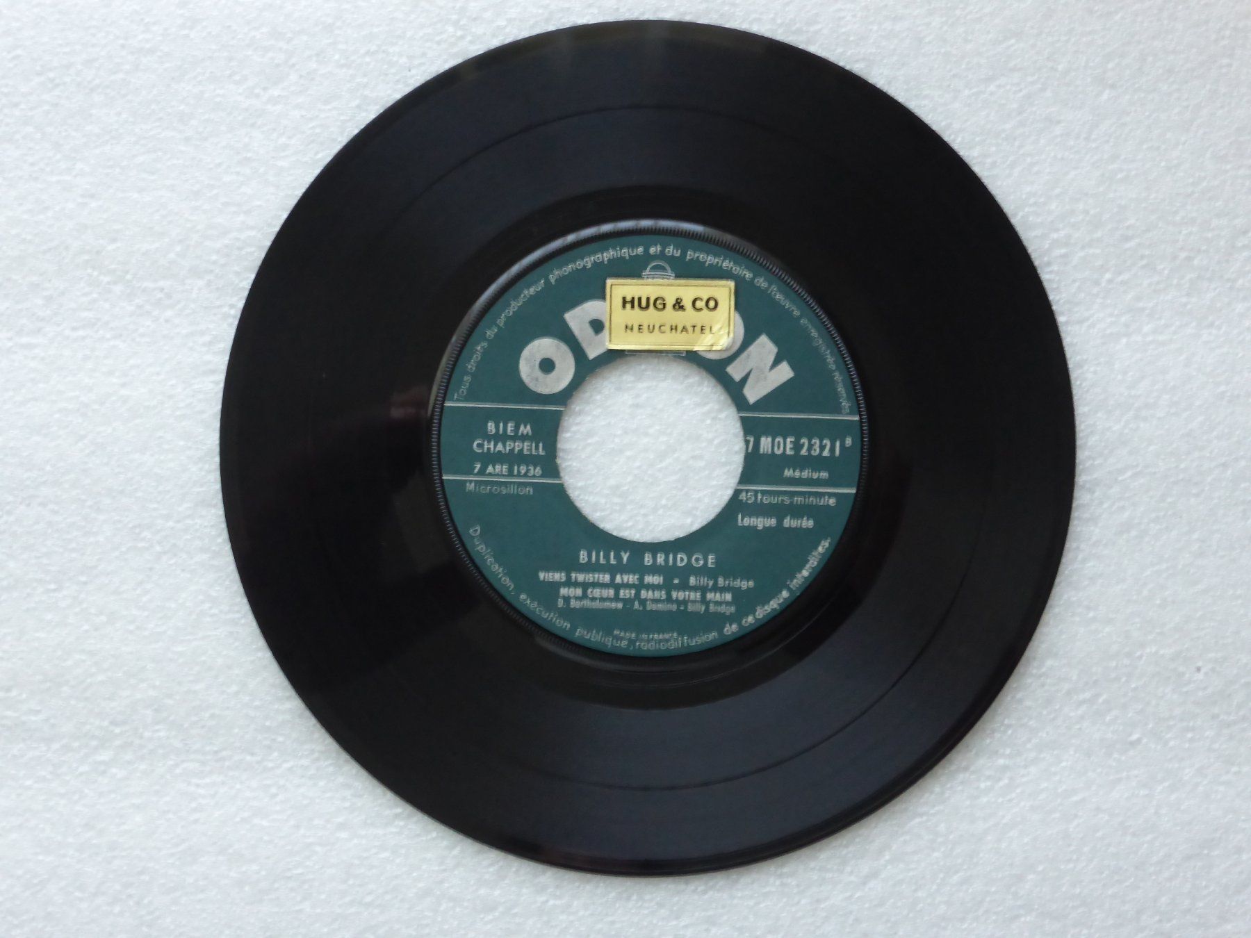 Vinyles: Vinyl Single   EP  BILLY BRIDGE – D'occasion à Küssnacht am Rigi par Mondkinder 2