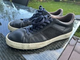 Scotch&Soda Sneakers Gr.45, Leder, Dunkelblau, Top Zustand!