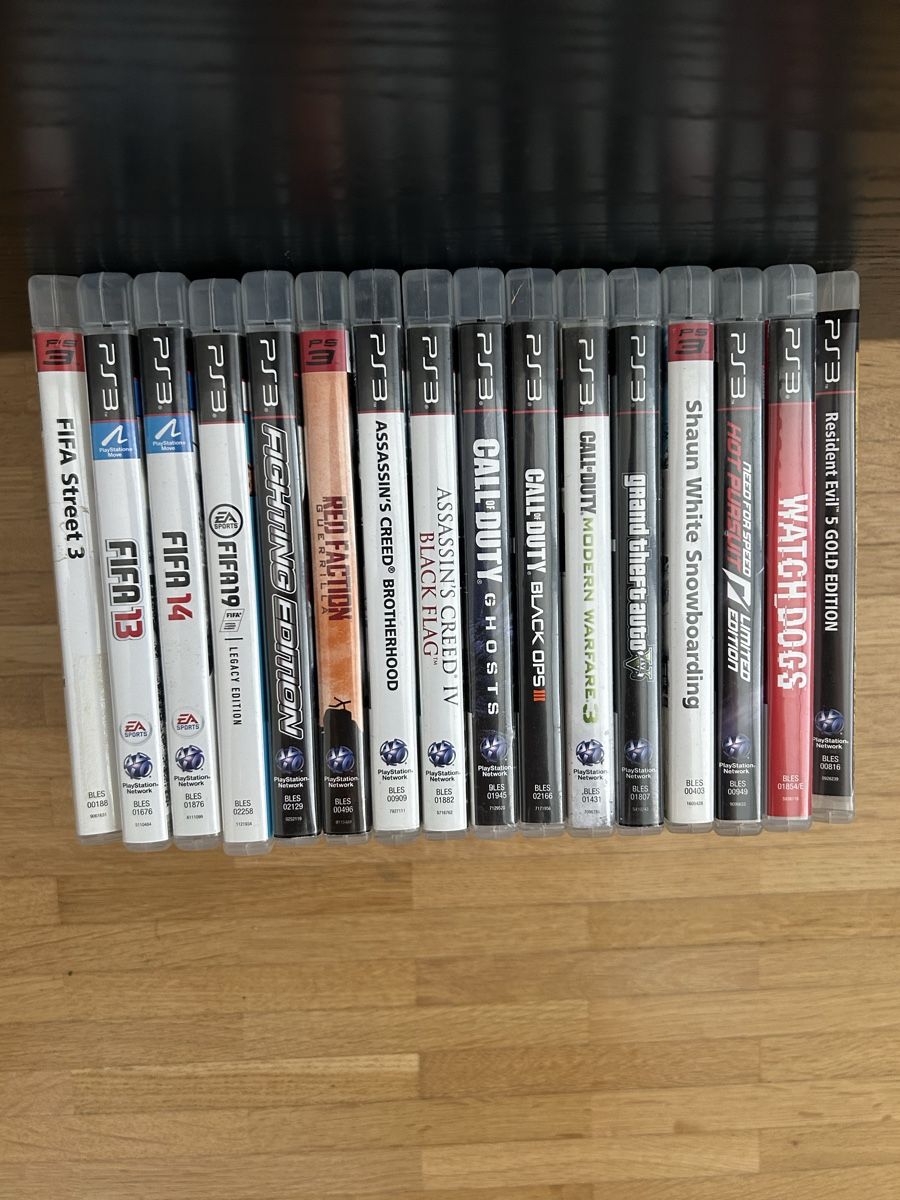 Sony Consoles: Playstation 3 Konsole mit diversen Games – D'occasion à Lyss par dxmxan 1