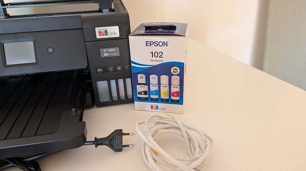Drucker: Epson EcoTank ET-4850 A4-Multifunktions Tintentankdrucker – Gebraucht aus Bremgarten b. Bern von Flintli 3
