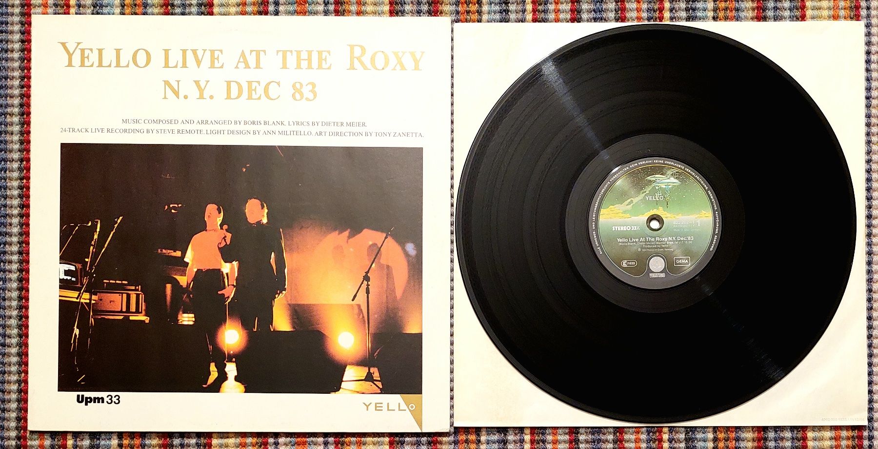 Yello - Live At The Roxy N.Y. Dec 83 (Swiss Kult) (Gebraucht) in Widnau ...