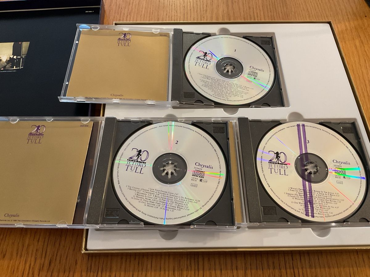 CDs: Jethro Tull 20 Years Box Set 3 CD mit Begleitheft – Gebraucht aus Steinach von Quarkie 5