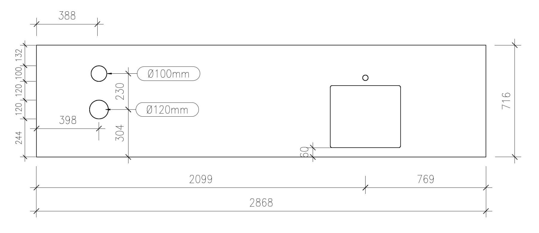 Cucine complete: Küchenabdeckung CRNI – Usato da Flühli LU venduto da Vonmarks 3