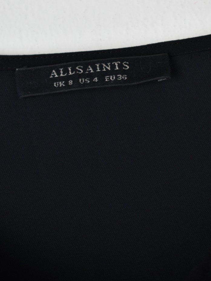 Allsaints Camicette: Allsaints Bluse mit cut out, Gr.36, schwarz – Usato da Nürensdorf venduto da 2ND_STORY 5