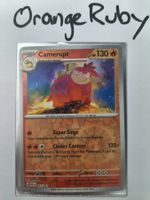Camerupt 012/091 REVERSE HOLO Paldean Fates PAF English
