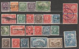 Canada 1930-1950 variés bon état