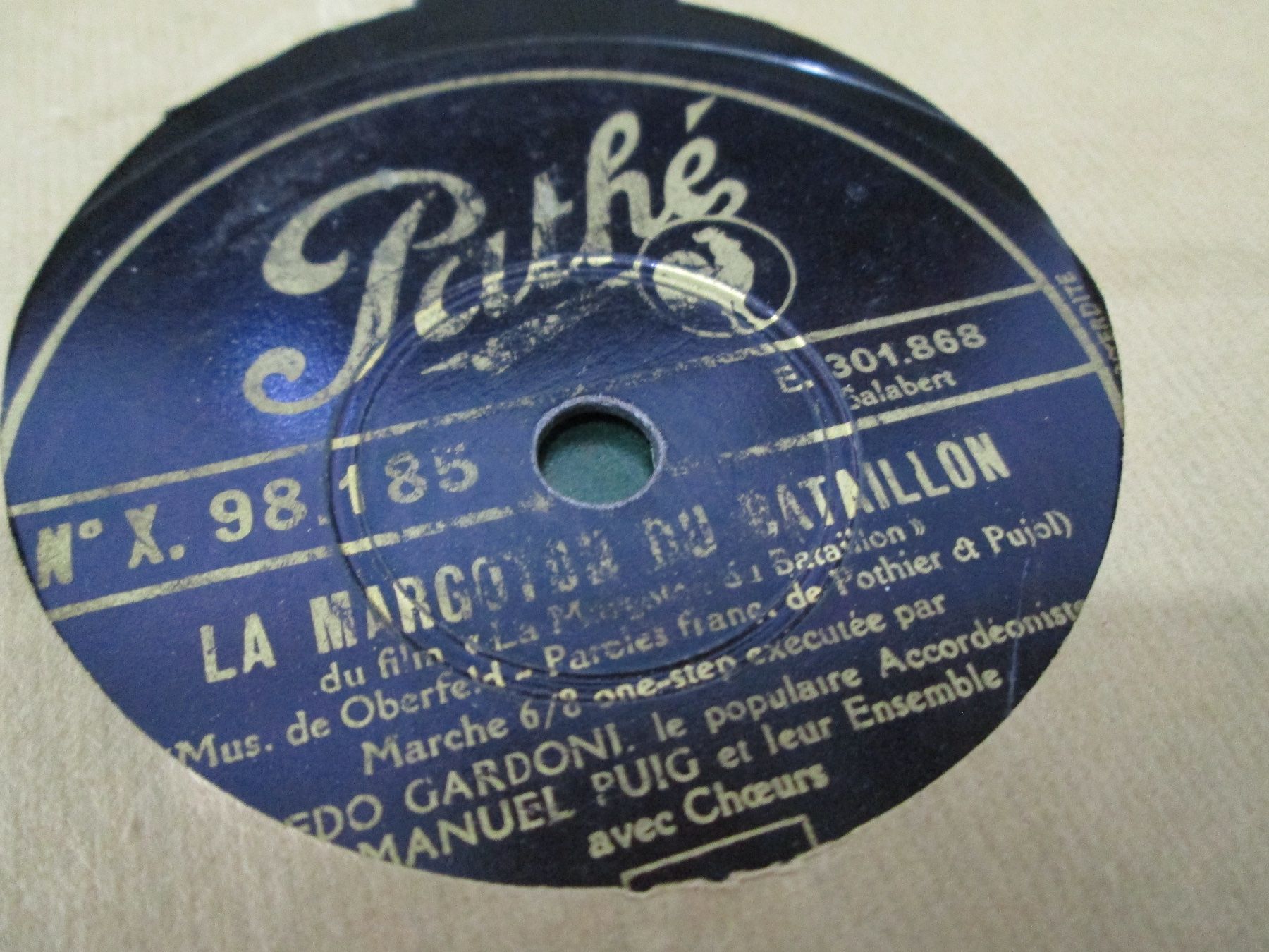Schallplatten: DISQUES 78 TOURS – Gebraucht aus Lausanne von Leag 4