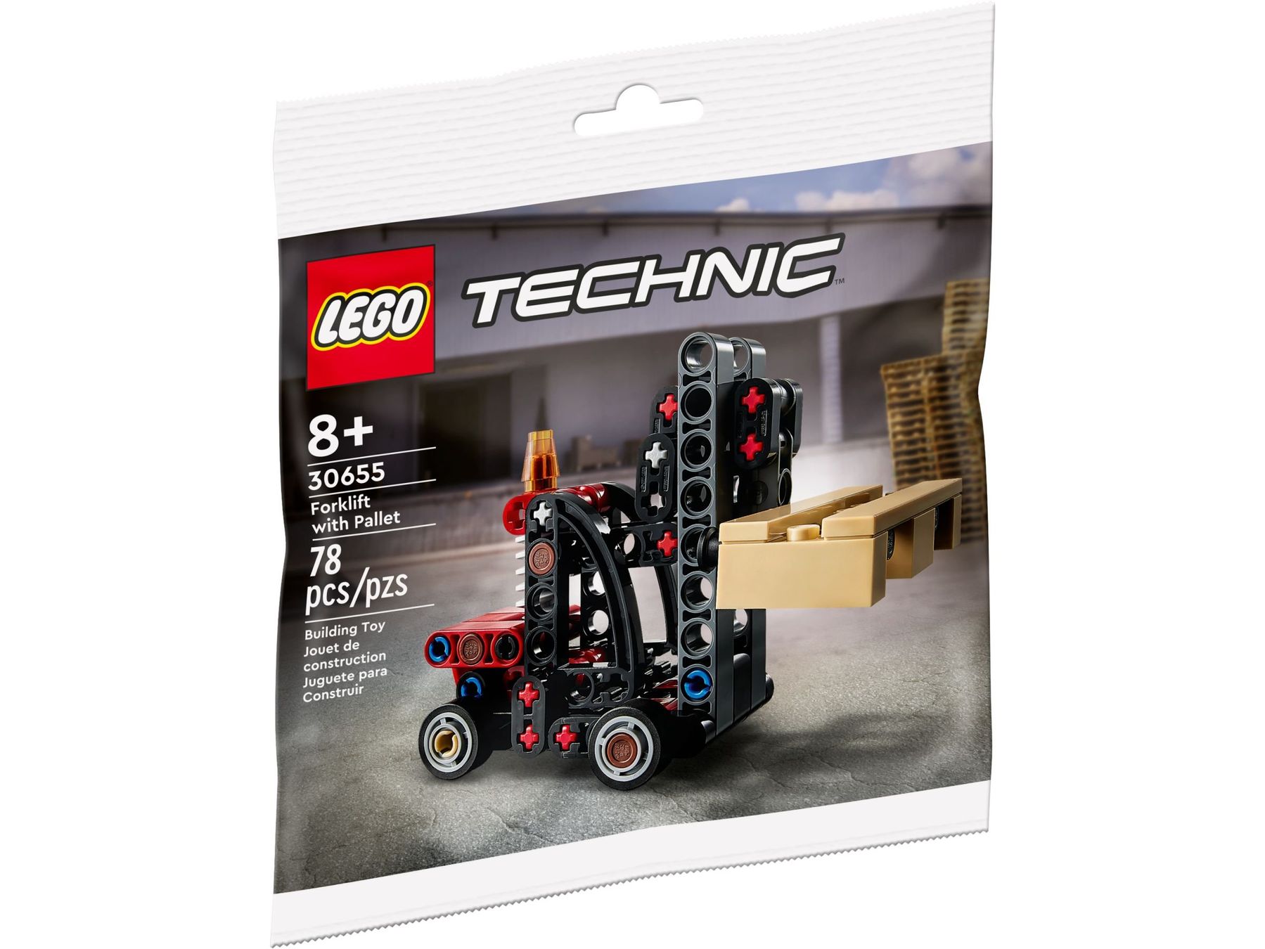 Lego Giocattoli: 30655 Gabelstapler mit Palette – Nuovo e nell'imballaggio originale da St. Gallen venduto da brickli