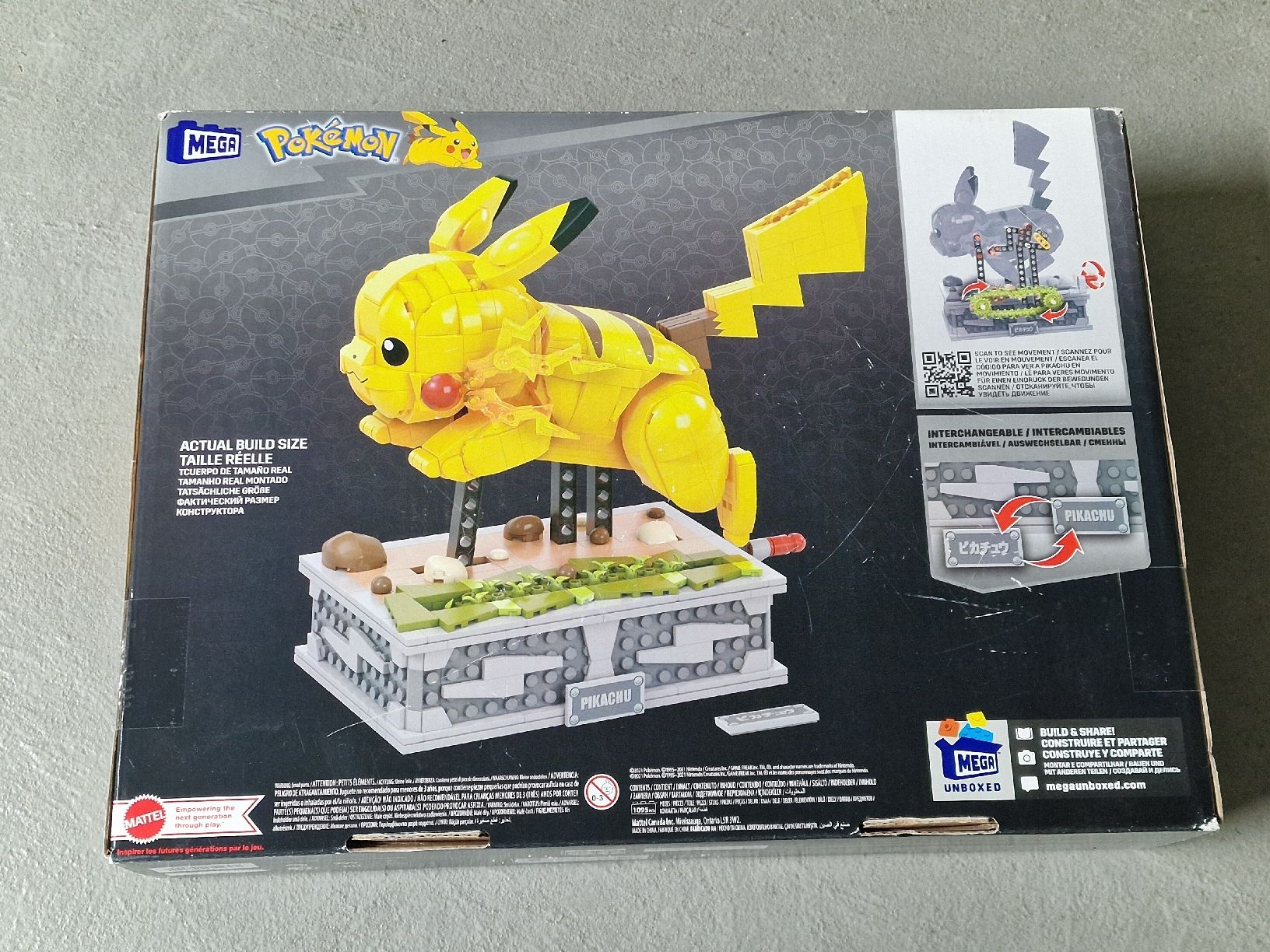 Mega Kit di costruzioni: Neu: Mega Construx Pokémon Motion Pikachu – Nuovo e nell'imballaggio originale da Köniz venduto da nicolegru 2