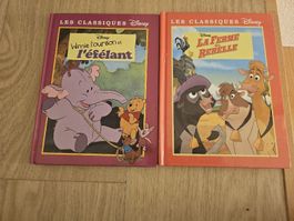 2x Livres Disney Winnie et la Ferme Rebelle