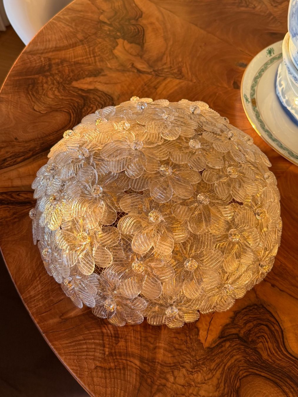 Lampadari & plafoniere: Murano Glass Flower Basket 1950s – Usato da Zürich venduto da ralph__